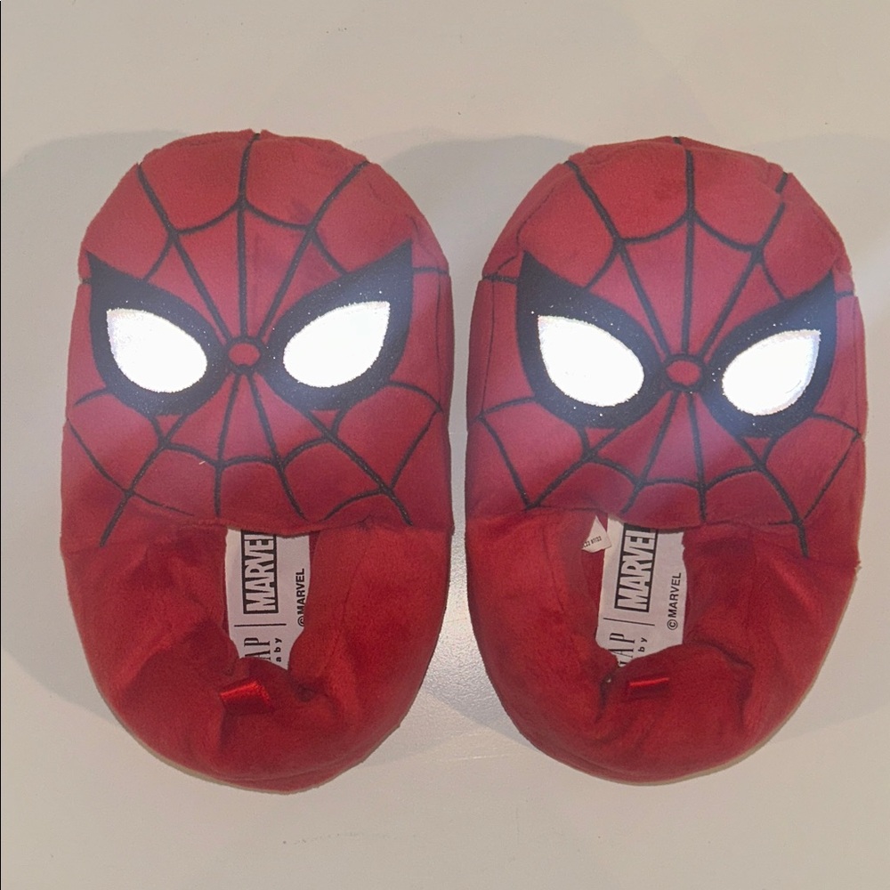 GAP Red Spider-Man Kids Slippers